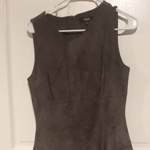 Suede Premise Dress